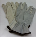 Cowhide split grain back/ top grain front trucker glove